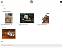 Tablet Screenshot of cascadiamushrooms.com